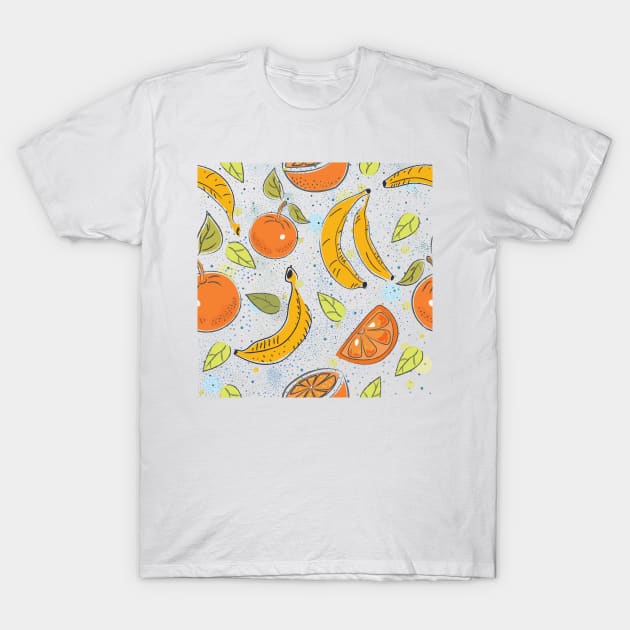 Orange T-Shirt by Kristina Stellar Scandinavian Land